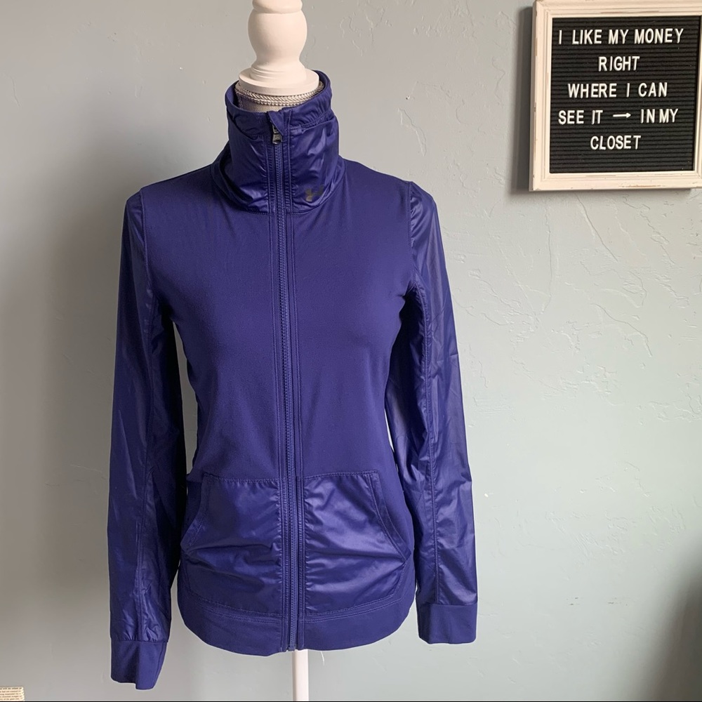 UNDER ARMOUR | EUC Full Zip Warm UP Track Jacket Size XS